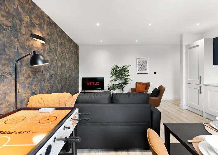 Stylish Two-Bedroom Flat In Norwich