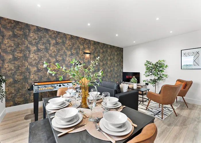 Stylish Two-Bedroom Flat In Norwich