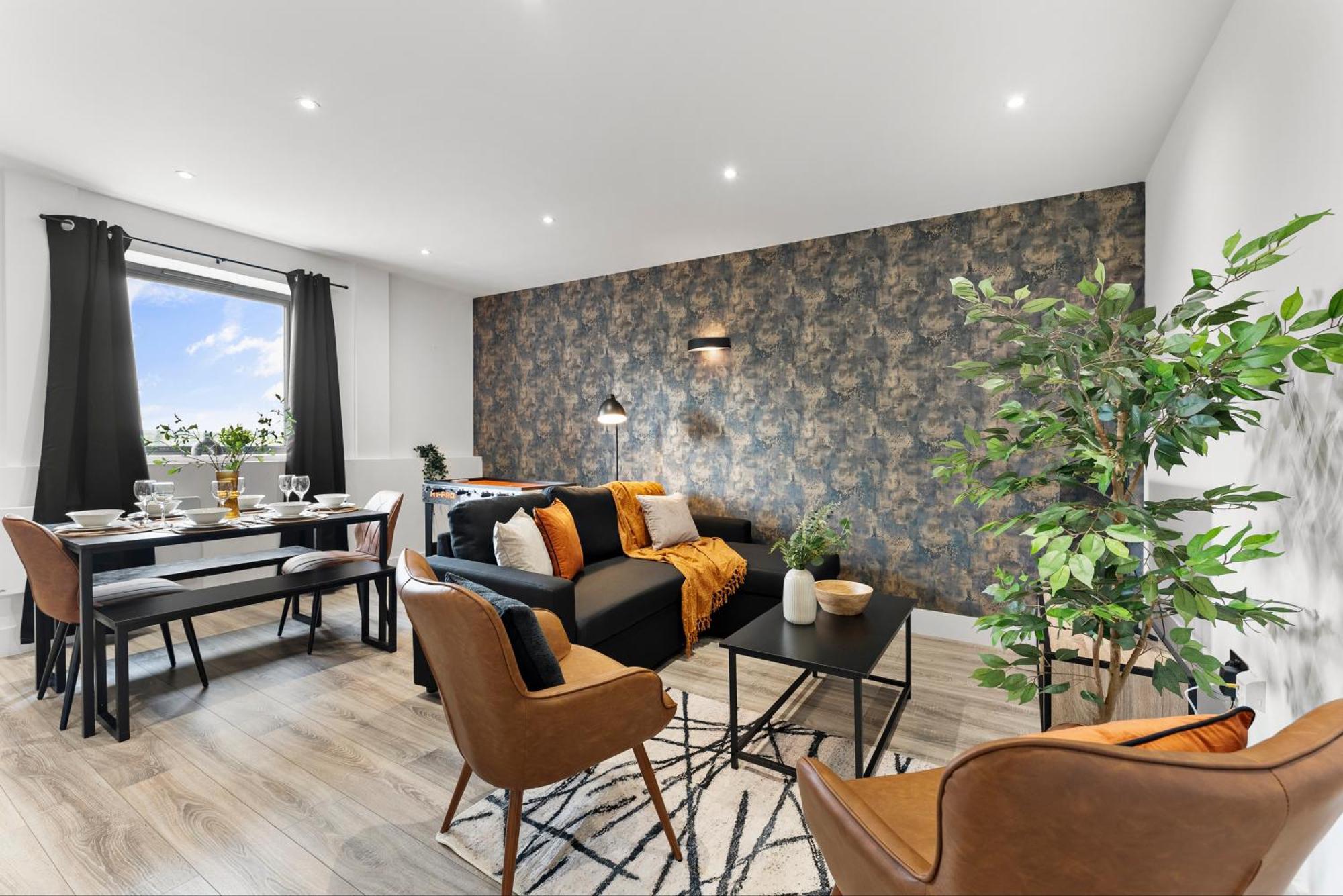 Stylish Two-bedroom Flat In * Norwich